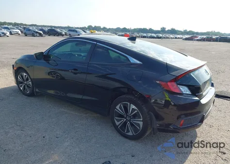 2017 Honda Civic Ex-L from USA, damaged, VIN 2HGFC3B7XHH359362